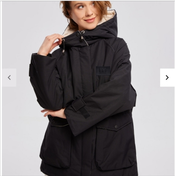 LIT Activewear Ivory Stouthearted Duck Down Jacket S read description - Picture 16 of 17